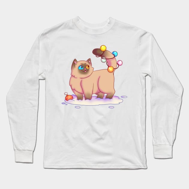 Helping paw Long Sleeve T-Shirt by Itsacuteart